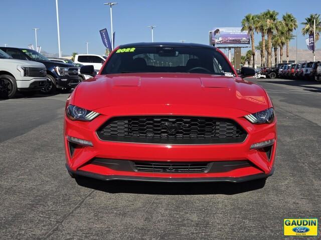 used 2022 Ford Mustang car, priced at $26,500