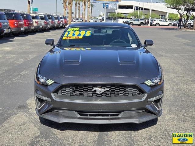used 2018 Ford Mustang car, priced at $14,387