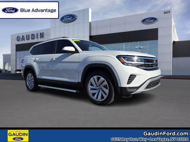 used 2021 Volkswagen Atlas car, priced at $29,500