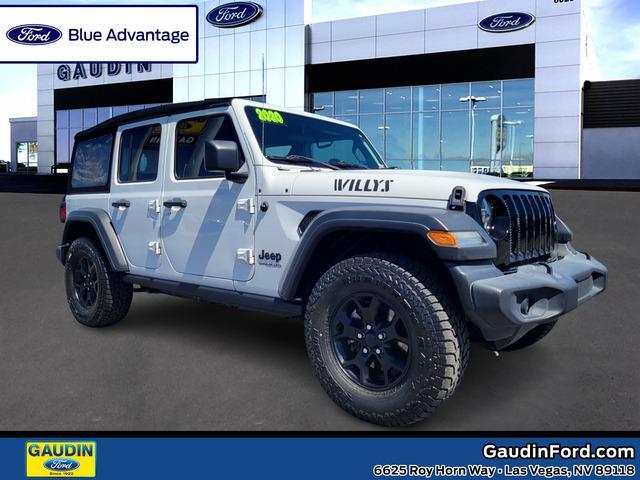 used 2020 Jeep Wrangler Unlimited car, priced at $27,777