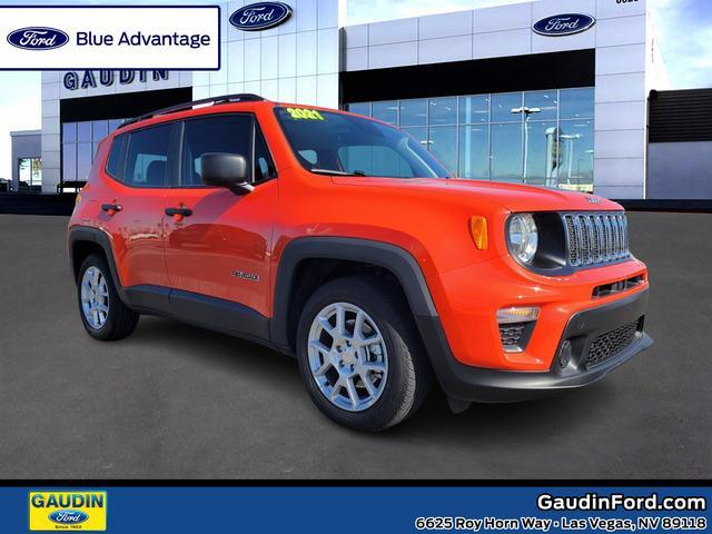 used 2021 Jeep Renegade car, priced at $19,750