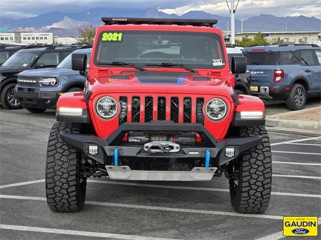 used 2021 Jeep Wrangler Unlimited 4xe car, priced at $26,900