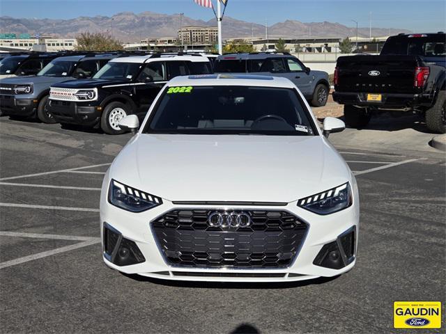 used 2022 Audi A4 car, priced at $19,888