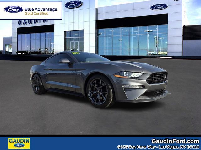 used 2021 Ford Mustang car, priced at $25,500