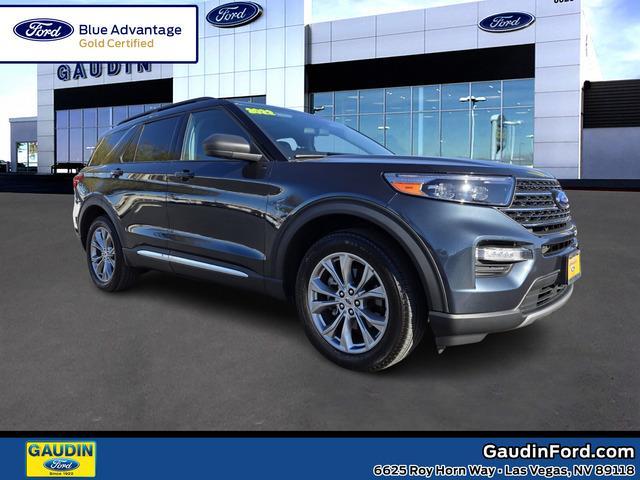 used 2022 Ford Explorer car, priced at $35,999