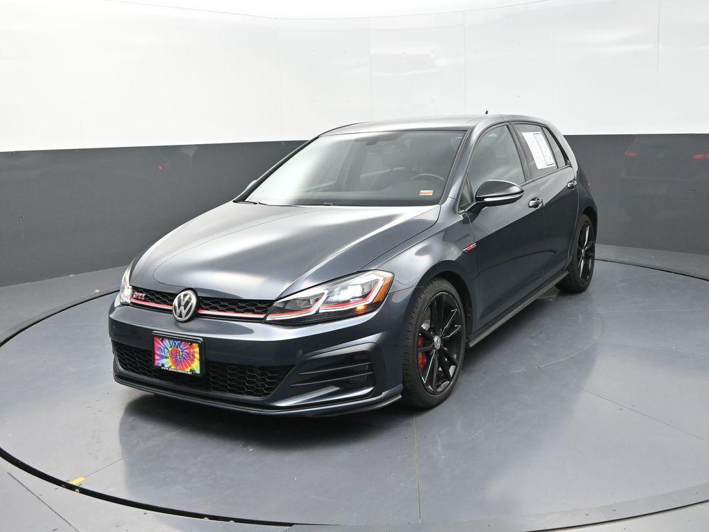 used 2021 Volkswagen Golf GTI car, priced at $25,849