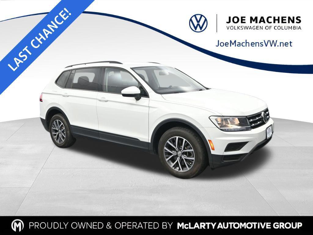 used 2021 Volkswagen Tiguan car, priced at $14,740
