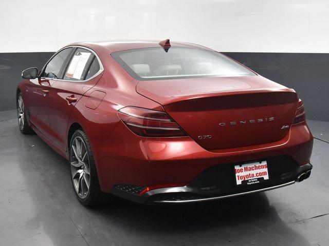 used 2023 Genesis G70 car, priced at $28,968