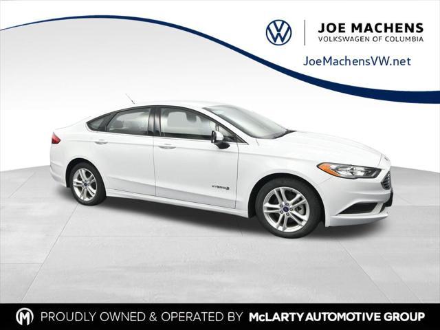 used 2018 Ford Fusion Hybrid car, priced at $16,840