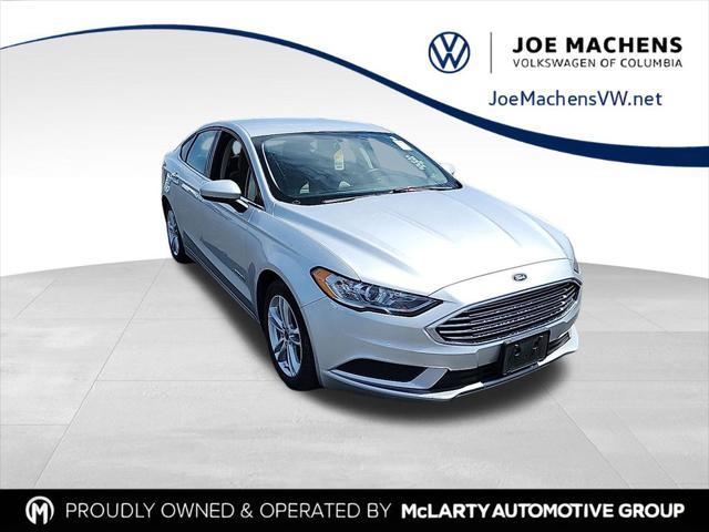 used 2018 Ford Fusion Hybrid car, priced at $15,635