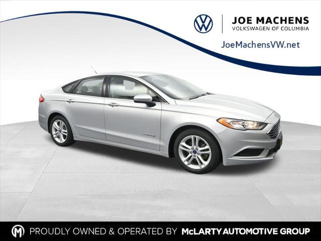 used 2018 Ford Fusion Hybrid car, priced at $15,374