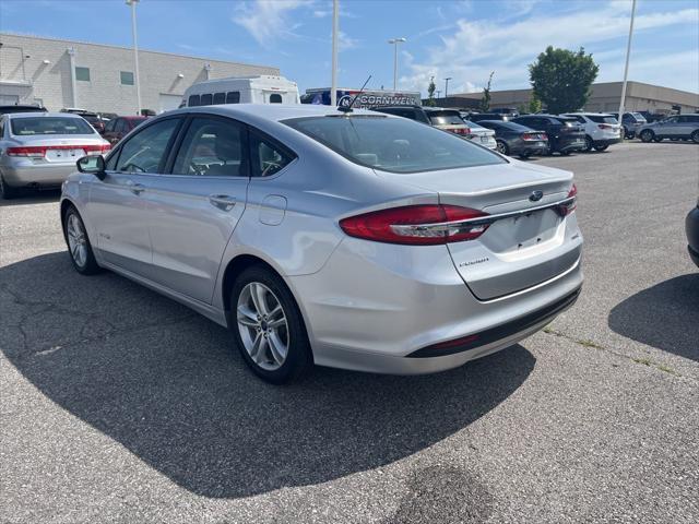 used 2018 Ford Fusion Hybrid car