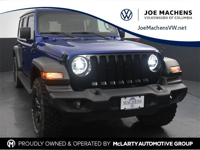 used 2020 Jeep Wrangler Unlimited car, priced at $33,776