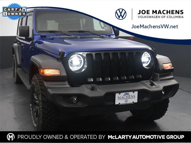 used 2020 Jeep Wrangler Unlimited car, priced at $31,671