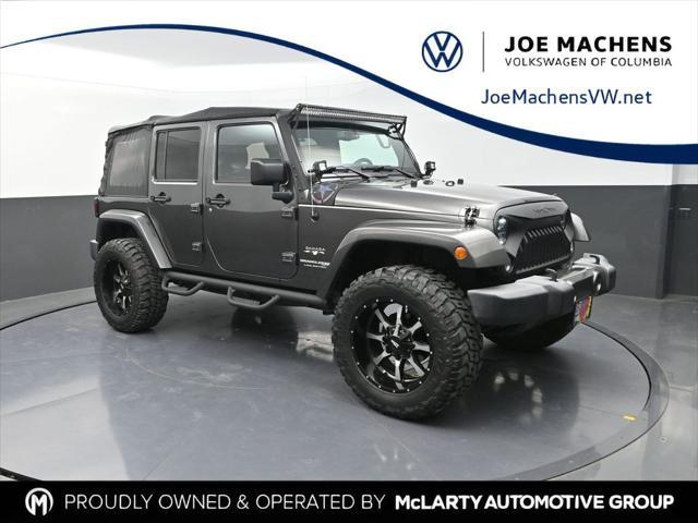 used 2018 Jeep Wrangler JK Unlimited car, priced at $24,985