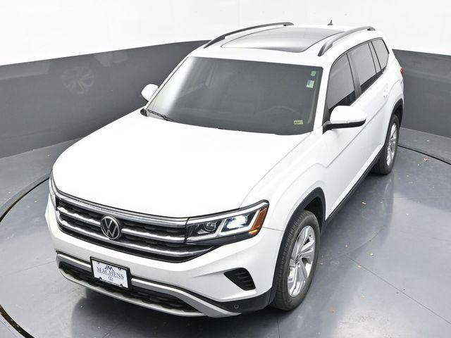 used 2021 Volkswagen Atlas car, priced at $25,345