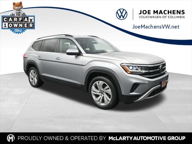 used 2021 Volkswagen Atlas car, priced at $21,286