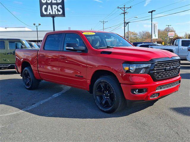 used 2022 Ram 1500 car, priced at $37,000