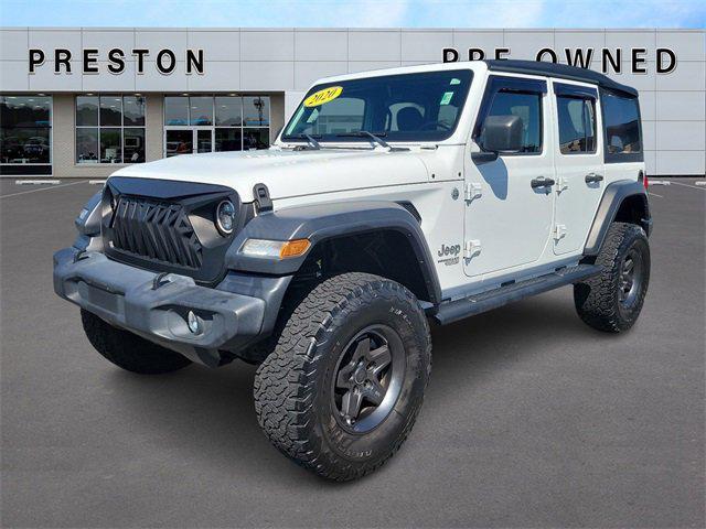 used 2020 Jeep Wrangler Unlimited car, priced at $33,600