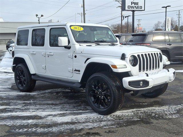 used 2022 Jeep Wrangler Unlimited car, priced at $38,500