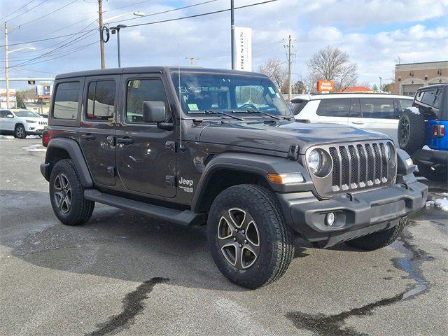 used 2021 Jeep Wrangler Unlimited car, priced at $32,500