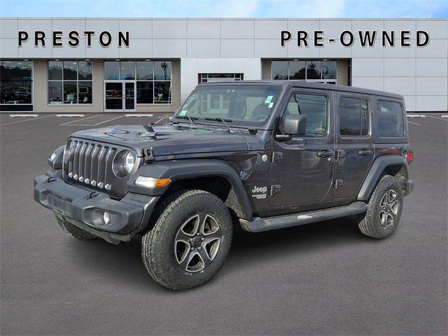 used 2021 Jeep Wrangler Unlimited car, priced at $32,500