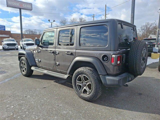 used 2021 Jeep Wrangler Unlimited car, priced at $32,500