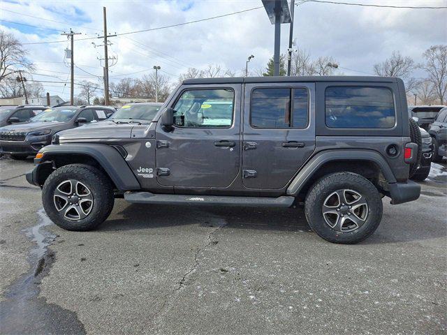 used 2021 Jeep Wrangler Unlimited car, priced at $32,500