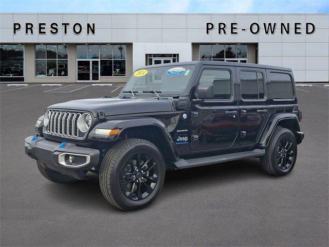 used 2024 Jeep Wrangler 4xe car, priced at $43,000