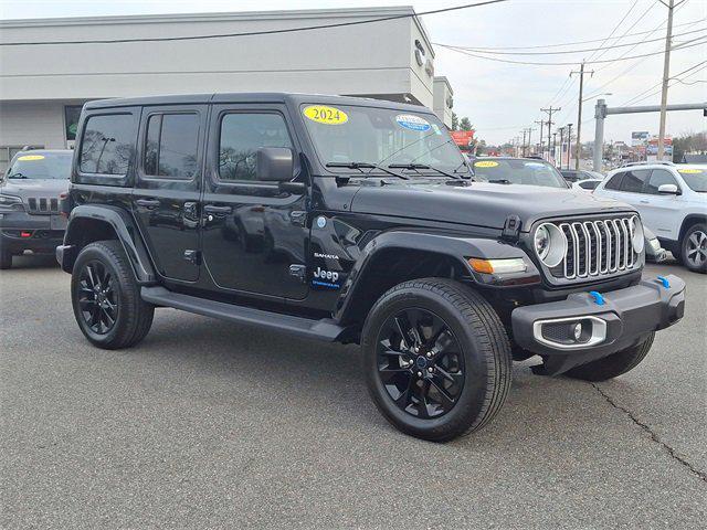 used 2024 Jeep Wrangler 4xe car, priced at $43,000