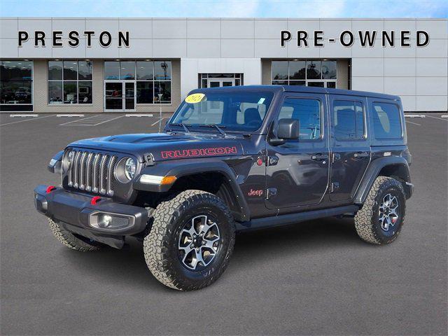 used 2021 Jeep Wrangler Unlimited car, priced at $37,000