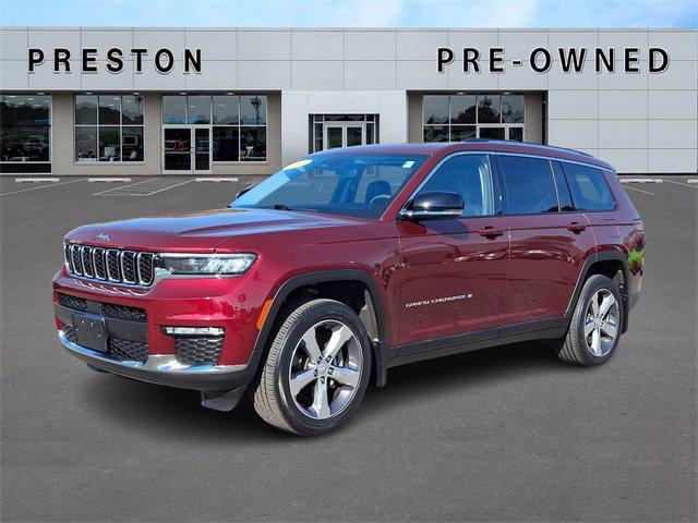 used 2021 Jeep Grand Cherokee L car, priced at $35,500