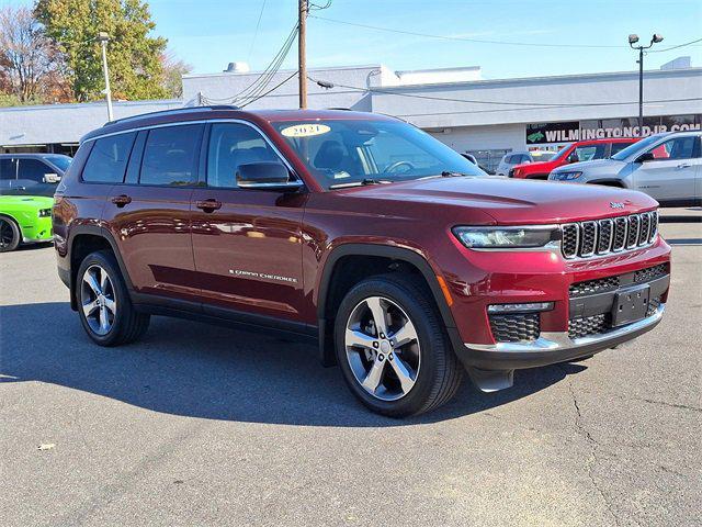 used 2021 Jeep Grand Cherokee L car, priced at $35,500