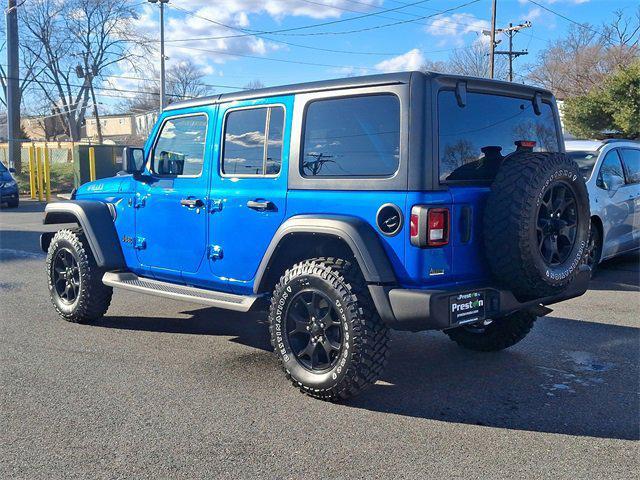 used 2021 Jeep Wrangler car, priced at $34,500