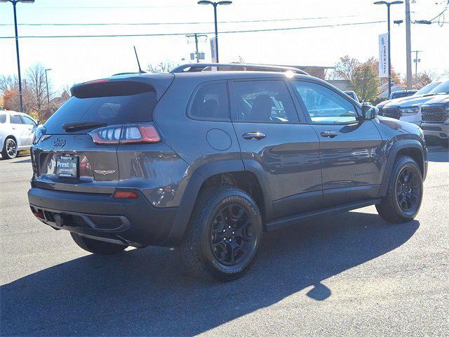 used 2021 Jeep Cherokee car, priced at $27,000