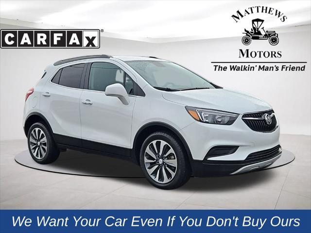 used 2022 Buick Encore car, priced at $19,877