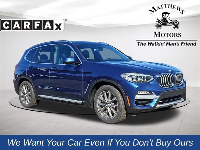 used 2018 BMW X3 car, priced at $25,977