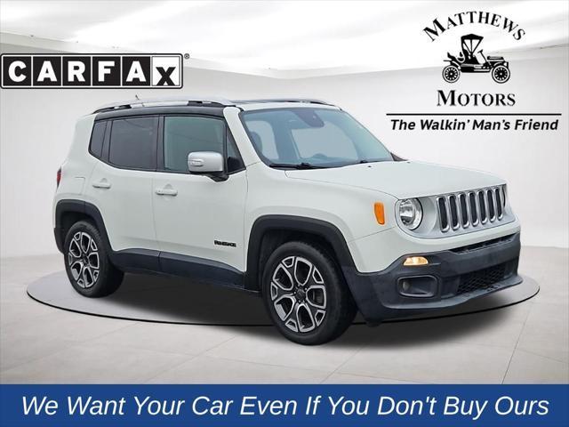 used 2016 Jeep Renegade car, priced at $8,977