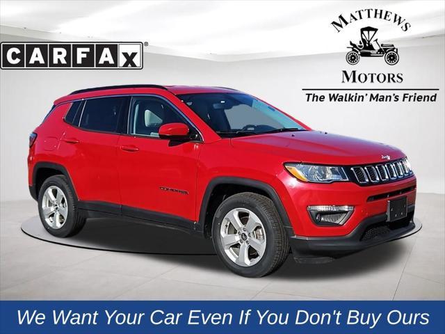 used 2021 Jeep Compass car, priced at $17,977