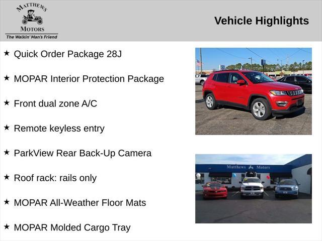 used 2021 Jeep Compass car, priced at $17,977