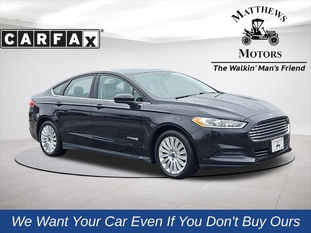 used 2015 Ford Fusion Hybrid car, priced at $13,477