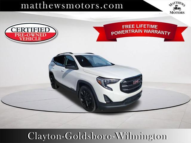 used 2021 GMC Terrain car, priced at $20,977