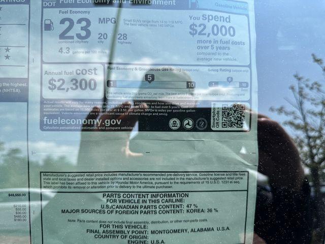 new 2025 Hyundai Santa Fe car, priced at $43,628