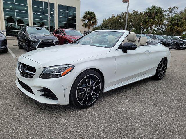 used 2021 Mercedes-Benz C-Class car, priced at $42,989