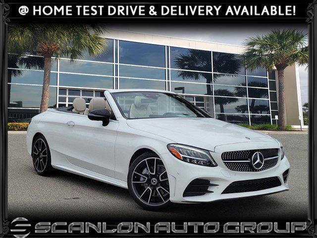 used 2021 Mercedes-Benz C-Class car, priced at $42,989