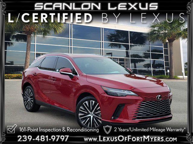 used 2024 Lexus RX 350 car, priced at $55,990