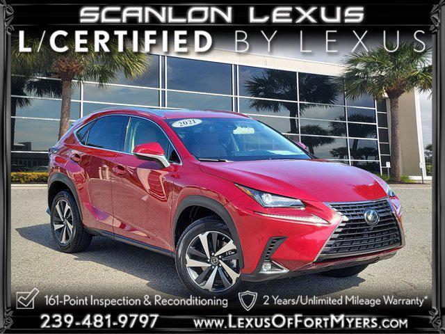 used 2021 Lexus NX 300 car, priced at $29,625