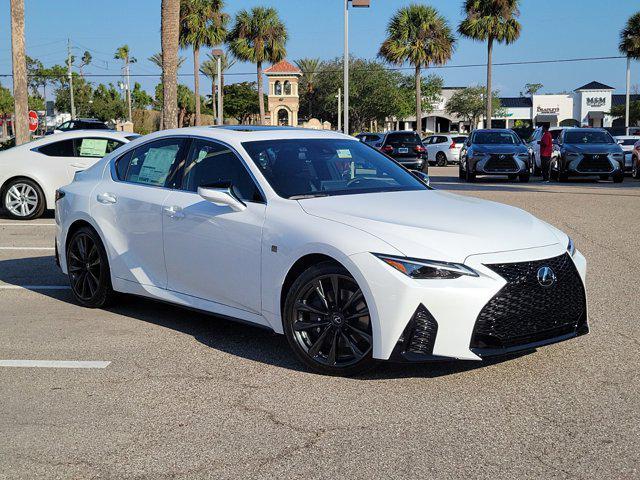 new 2025 Lexus IS 350 car, priced at $46,588