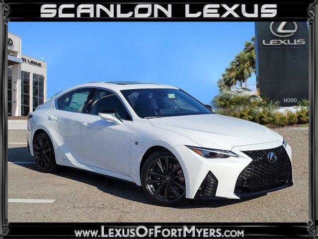 new 2025 Lexus IS 350 car, priced at $46,588