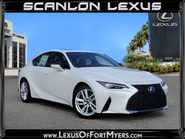 new 2024 Lexus IS 300 car, priced at $45,115